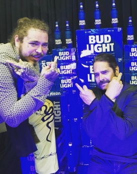Rich Post with his son Post Malone 